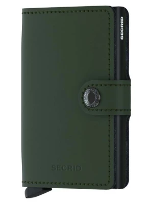 Secrid portfel kolor czarny MM.Green.Black-Green.Blac