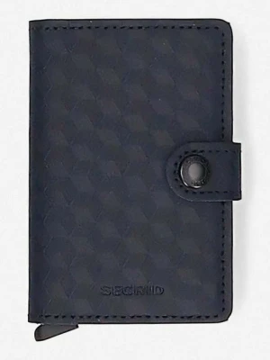 Secrid portfel kolor czarny Portfel Secrid Miniwallet Optical MOP-BLACK-TITANIUM