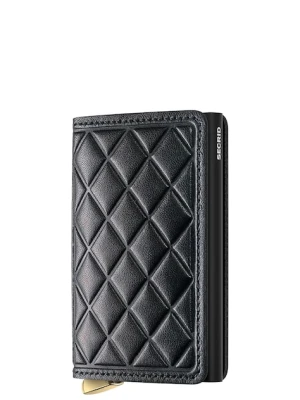Secrid portfel skórzany EMBOSS DIAMOND