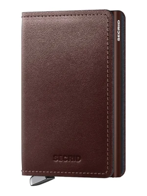 Zdjęcie produktu Secrid portfel skórzany kolor brązowy SDu-Dark Brown