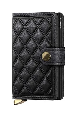 Secrid portfel skórzany kolor czarny MEd-Black