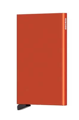 Secrid Portfel skórzany kolor pomarańczowy