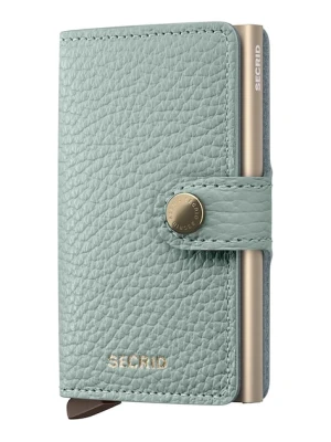 Secrid portfel skórzany kolor turkusowy MPe-Sea Green