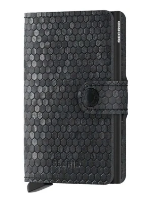 Secrid portfel skórzany Miniwallet Hexagon Black