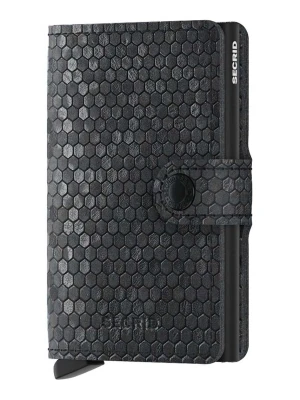 Secrid portfel skórzany Miniwallet Hexagon Black