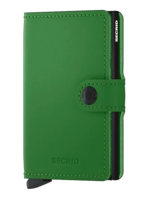 Secrid portfel skórzany Miniwallet Matte Bright Green