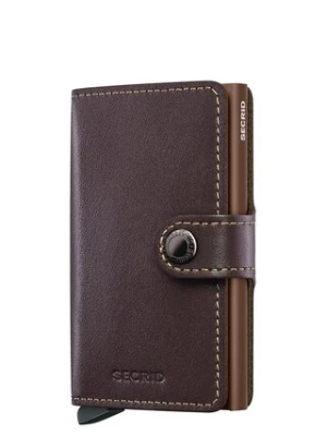 Secrid portfel skórzany ORIGINAL kolor brązowy