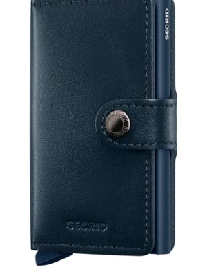 Secrid portfel skórzany ORIGINAL kolor granatowy
