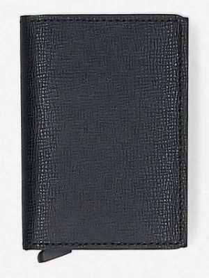 Secrid portfel skórzany Slimwallet Crisple kolor czarny  Slimwallet Crisple SC-BLACK SC.BLACK-BLACK