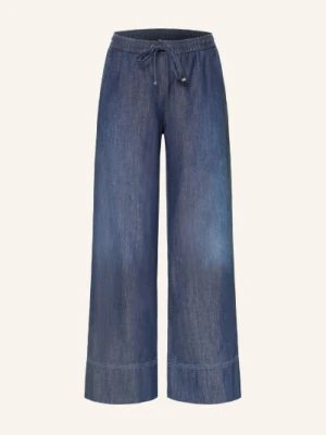 Seductive Dżinsy Z Szerokimi Nogawkami Violetta blau