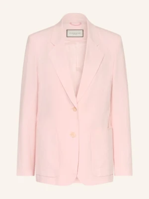 Seductive Marynarka Carette Z Lnem rosa