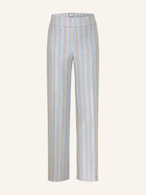 Seductive Spodnie 7/8 Nanette Z Dżerseju blau