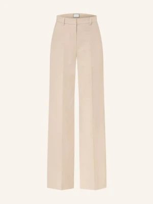 Seductive Spodnie Z Marlinii Chrissy Z Lnu beige