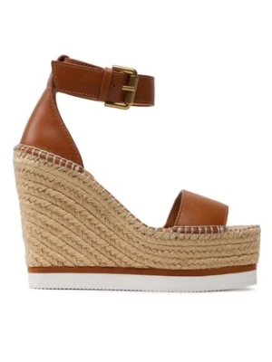 See By Chloé Espadryle SB26152 Brązowy