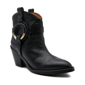 See By Chloé Skórzane botki