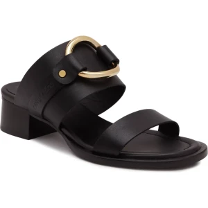 See By Chloé Skórzane klapki HANA