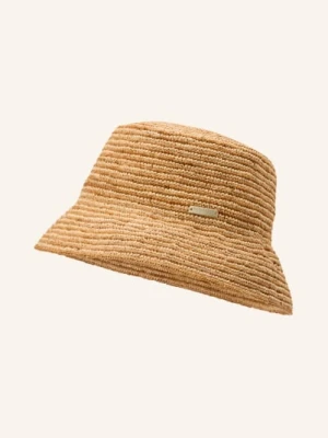 Seeberger Kapelusz Słomkowy beige