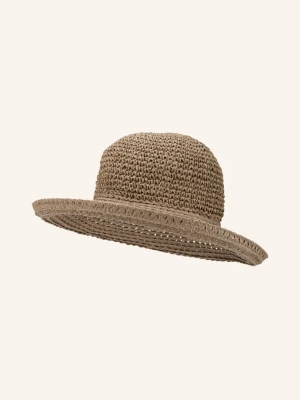 Seeberger Słomkowy Kapelusz beige