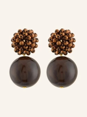 Seenberg Kolczyki braun