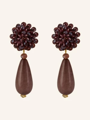 Seenberg Wiszące Kolczyki lila