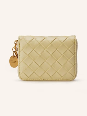 Seidenfelt Portfel Ylva gelb