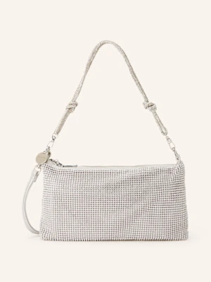 Seidenfelt Torba Na Ramię Halilas Z Ozdobnymi Kamykami silber