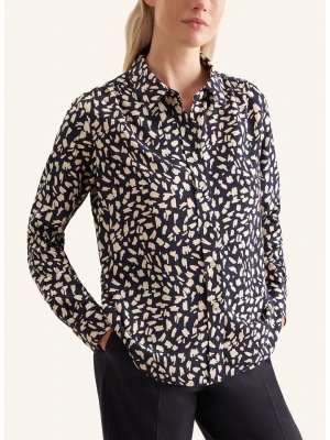 Seidensticker Bluzka w kolorze granatowo-kremowym rozmiar: 48
