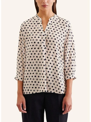 Seidensticker Bluzka w kolorze kremowo-czarnym rozmiar: 36