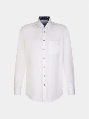 Seidensticker Koszula 01.142970 Biały Regular Fit