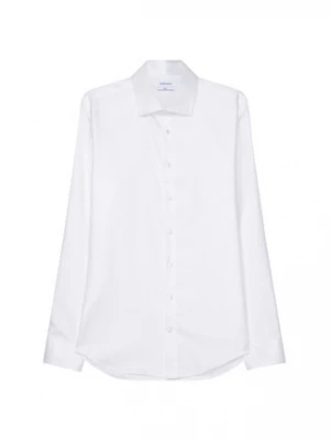 Seidensticker Koszula 01.653690 Biały Slim Fit