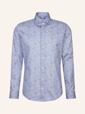 Seidensticker Koszula Biznesowa O Kroju Slim Fit blau NIEBIESKI
