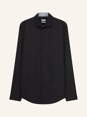 Seidensticker Koszula Biznesowa O Kroju Slim Fit schwarz CZARNY