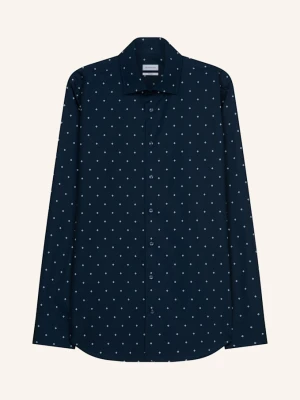 Seidensticker Koszula Biznesowa O Kroju X-Slim Fit blau GRANATOWY