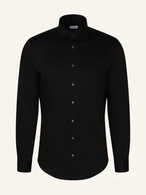 Seidensticker Koszula Biznesowa O Kroju X-Slim Fit schwarz CZARNY