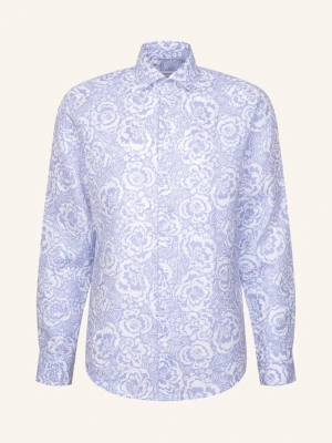 Seidensticker Koszula Lniana O Kroju Regular Fit blau JASNONIEBIESKI