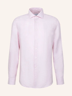 Seidensticker Koszula Lniana O Kroju Slim Fit rosa RÓŻOWY