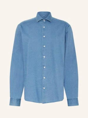 Seidensticker Koszula Regular Fit W Stylu Jeansowym blau