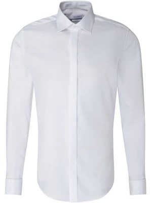 Seidensticker Koszula - Shaped fit - w kolorze białym rozmiar: 44