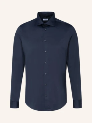 Seidensticker Koszula Slim Fit blau