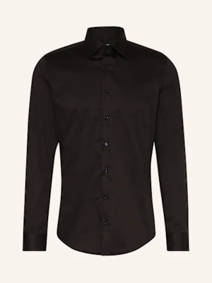Seidensticker Koszula Slim Fit schwarz