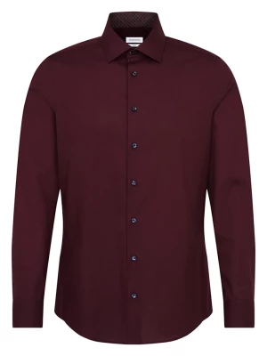 Seidensticker Koszula - Slim fit - w kolorze bordowym rozmiar: 43