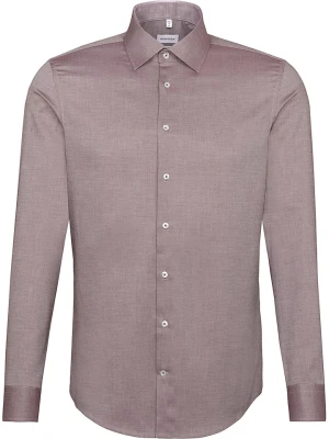 Seidensticker Koszula - Slim fit - w kolorze bordowym rozmiar: 40