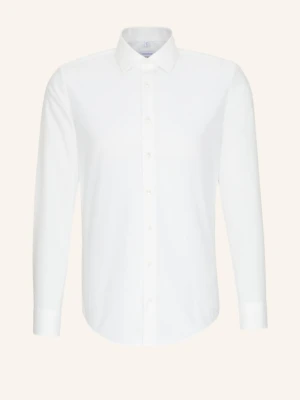 Seidensticker Koszula Slim Fit weiss ECRU