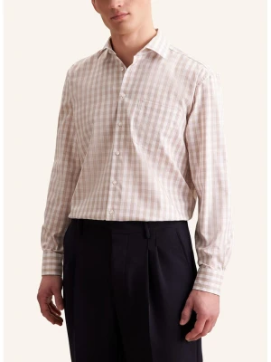 Seidensticker Koszula w kolorze beżowo-białym rozmiar: 44