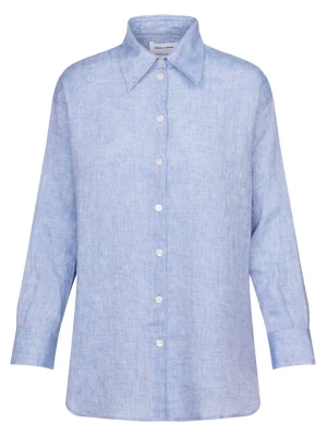 Seidensticker Lniana bluzka w kolorze błękitnym rozmiar: 40