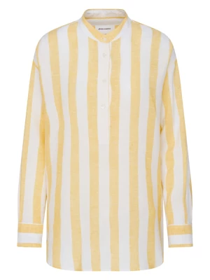 Seidensticker Lniana bluzka w kolorze żółtym rozmiar: 44