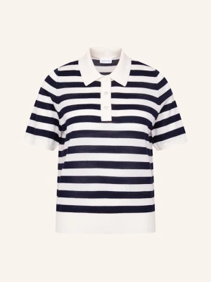 Seidensticker Polo blau GRANATOWY