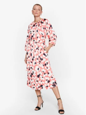 Seidensticker Sukienka codzienna 60.134642 Écru Regular Fit