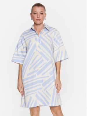 Seidensticker Sukienka codzienna 60.135012 Niebieski Regular Fit