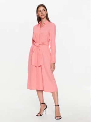 Seidensticker Sukienka koszulowa 60.134572 Różowy Regular Fit